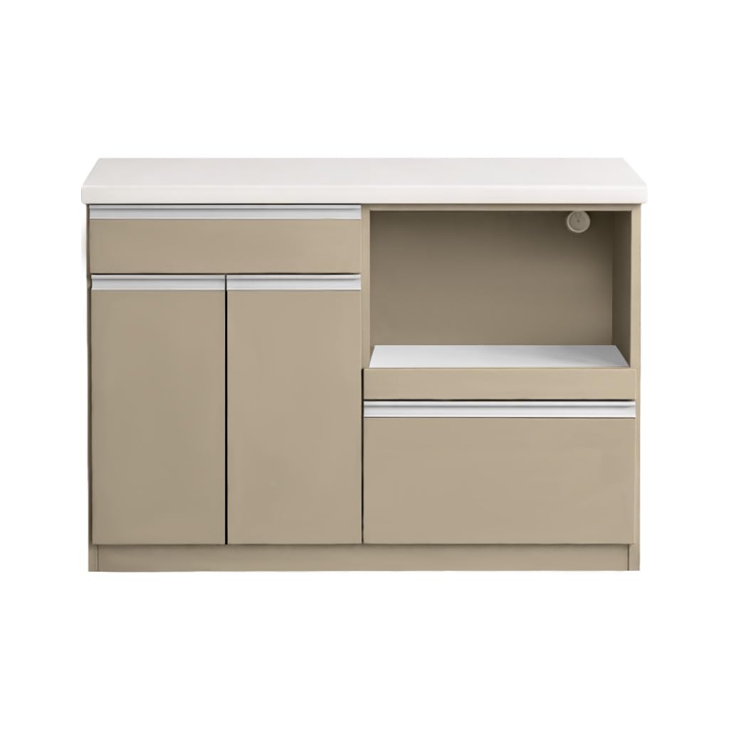 Amazon|Pure Luxe キッチンカウンター 120cm 食器棚 収納 キッチン Amazon|Pure Luxe キッチンカウンター 120cm 食器棚 収納 キッチン